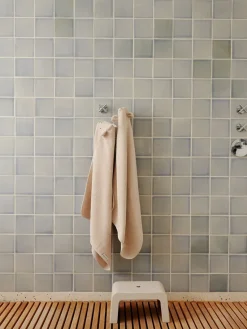 Decoración Infantil|Textiles De Baño Infantiles>Liewood Albornoz con capucha de algodón ecológico Albert Blanco crema