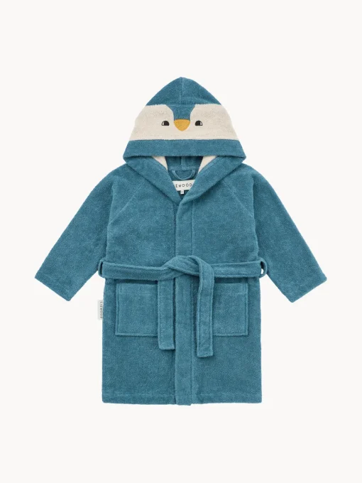 Best Albornoz de algodón ecológico Lily Niños Textiles De Baño Infantiles|Decoración Infantil