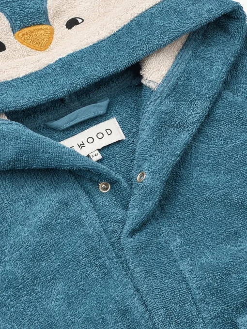 Best Albornoz de algodón ecológico Lily Niños Textiles De Baño Infantiles|Decoración Infantil
