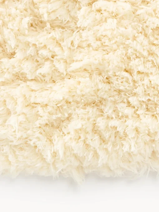Alfombras Rectangulares|Alfombras>Westwing Collection Alfombra artesanal con forma orgánica Tully Blanco Off White