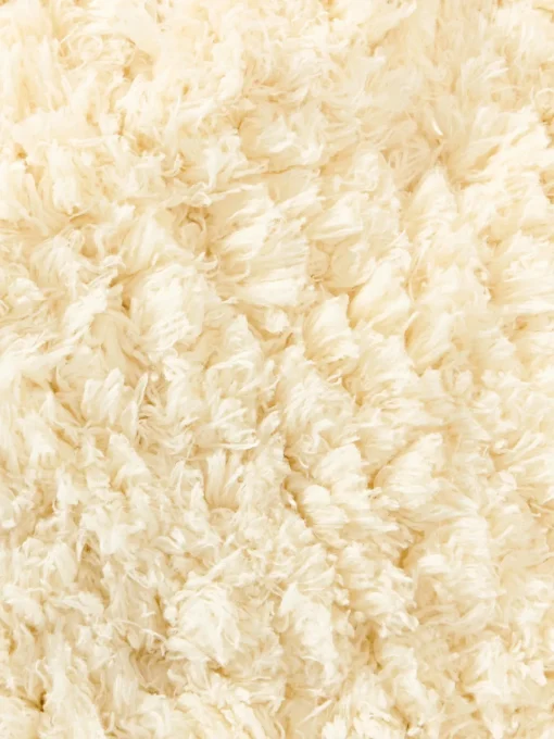 Alfombras Rectangulares|Alfombras>Westwing Collection Alfombra artesanal con forma orgánica Tully Blanco Off White