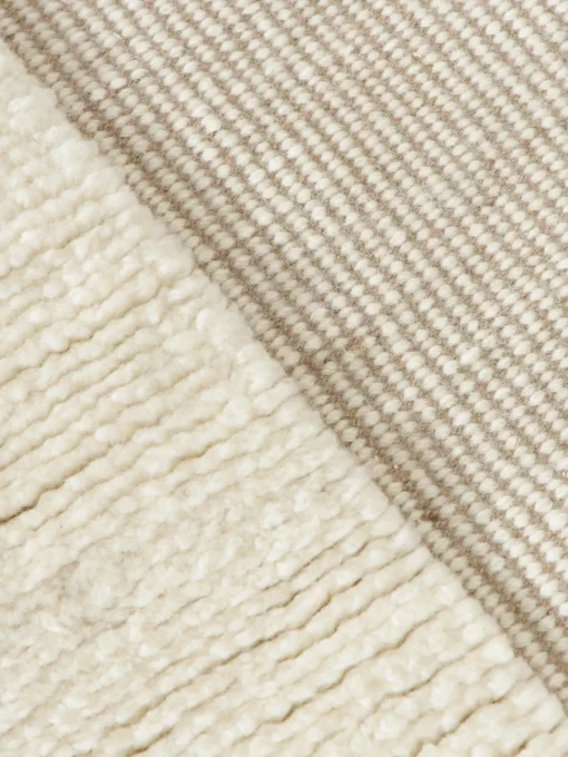 Rectangular|Alfombras Rectangulares>Westwing Collection Alfombra artesanal con relieve y flecos Laine