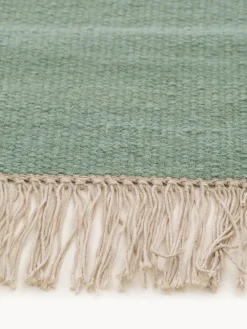 Best Alfombra artesanal de lana con flecos Liv Rectangular|Alfombras Rectangulares