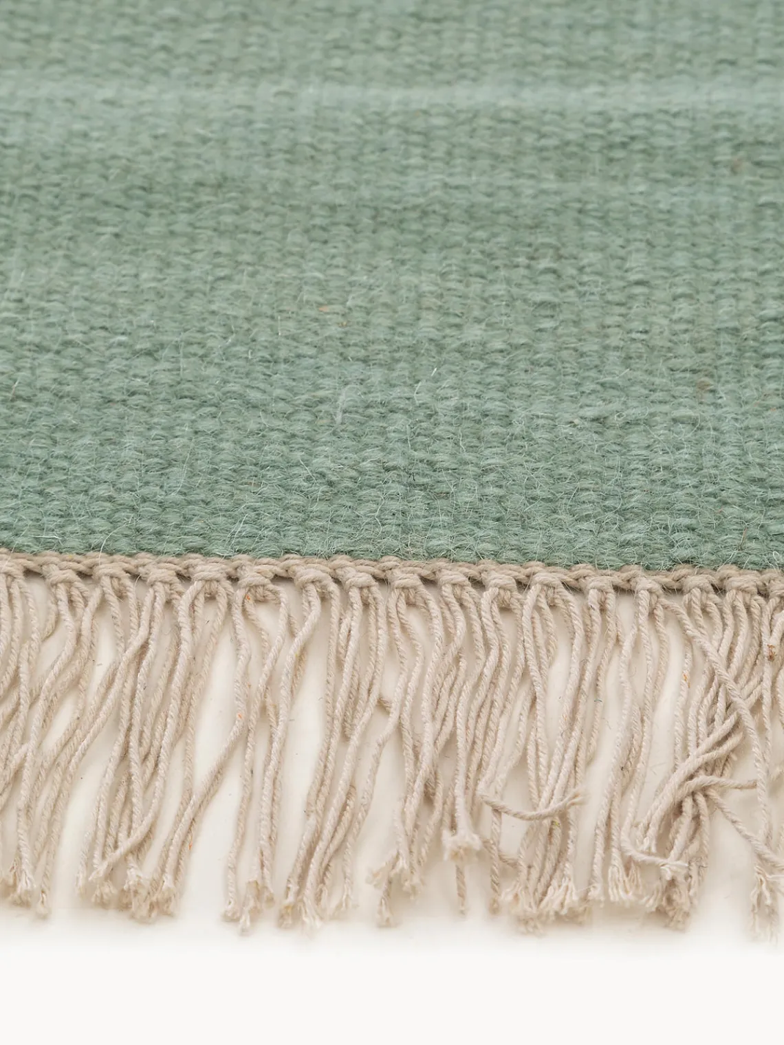 Best Alfombra artesanal de lana con flecos Liv Rectangular|Alfombras Rectangulares