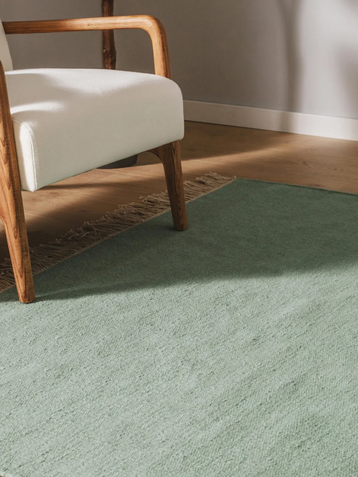 Best Alfombra artesanal de lana con flecos Liv Rectangular|Alfombras Rectangulares