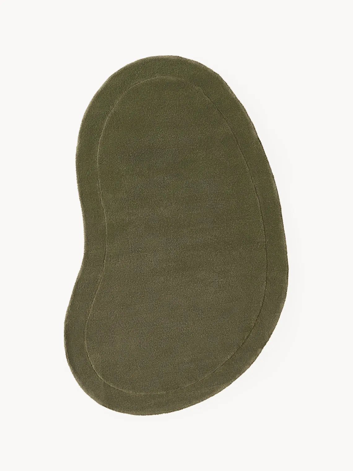 Best Alfombra artesanal de lana con forma orgánica Kadey Alfombras Rectangulares|Alfombras