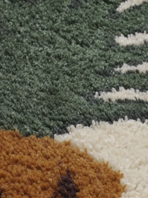 Decoración Infantil|Alfombras Infantiles>Ferm Living Kids Alfombra artesanal de lana Fruticana Motivo de piña