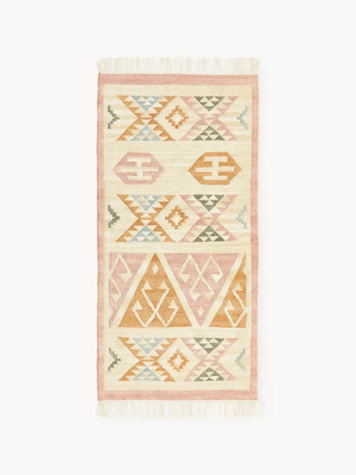 Outlet Alfombra artesanal de lana Anisa Rectangular|Alfombras Rectangulares