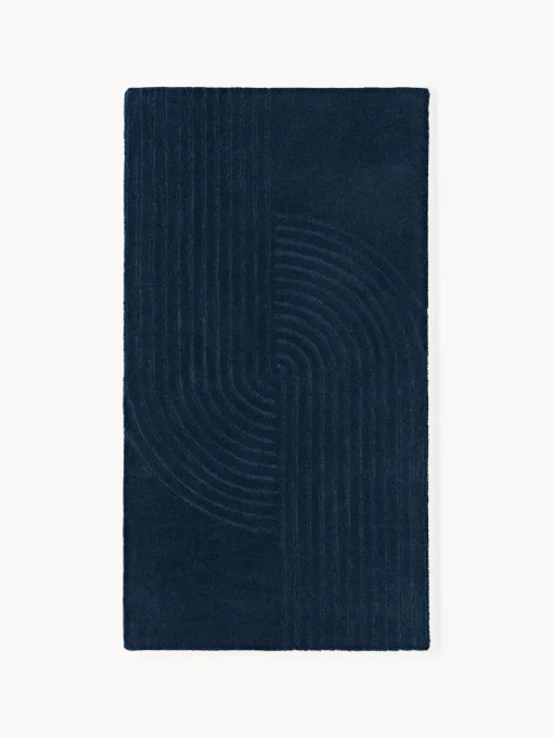 Hot Alfombra artesanal de lana Mason Rectangular|Alfombras Rectangulares