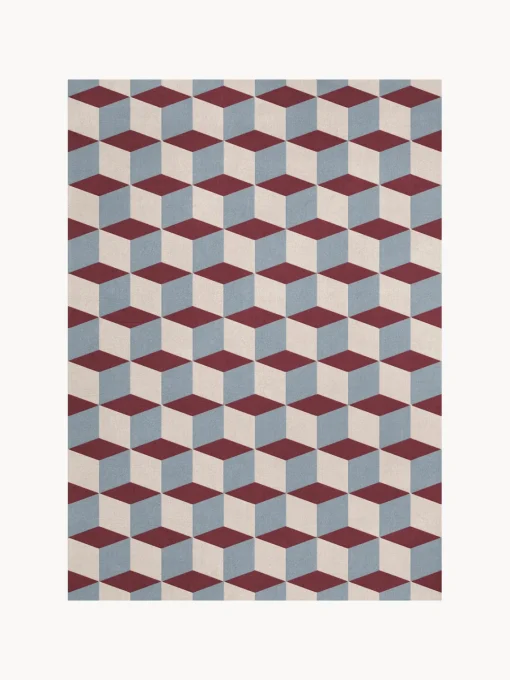 Best Alfombra artesanal de lana Mulberry Sky Rectangular|Alfombras Rectangulares
