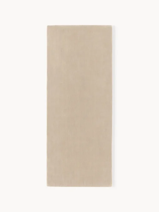 Alfombras De Pasillo|Alfombras De Pasillo>Westwing Collection Alfombra artesanal de lana Zayne Beige claro