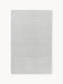 Rectangular|Alfombras Rectangulares></noscript>Westwing Collection Alfombra artesanal de pelo largo texturizada Wes Gris claro