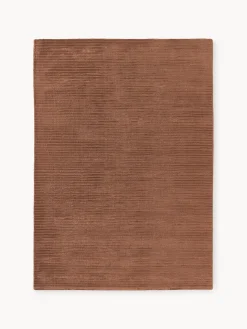 Hot Alfombra artesanal de pelo largo texturizada Wes Rectangular|Alfombras Rectangulares