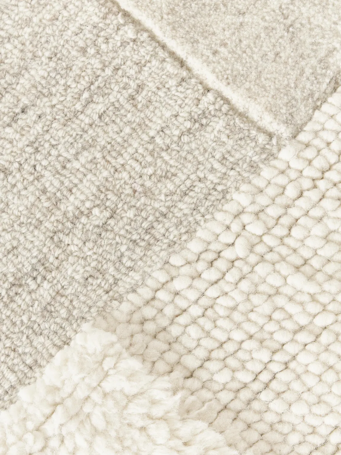 New Alfombra artesanal de pelo largo Titus Rectangular|Alfombras Rectangulares