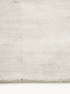 Rectangular|Alfombras Rectangulares></noscript>Westwing Collection Alfombra artesanal de viscosa Jane Blanco Off White