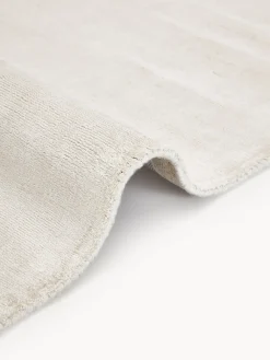 Rectangular|Alfombras Rectangulares></noscript>Westwing Collection Alfombra artesanal de viscosa Jane Blanco Off White