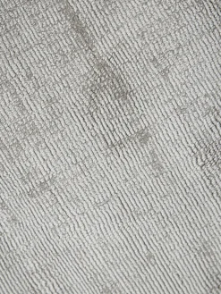 Rectangular|Alfombras Rectangulares></noscript>Westwing Collection Alfombra artesanal de viscosa Jane Gris claro