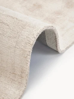 Rectangular|Alfombras Rectangulares></noscript>Westwing Collection Alfombra artesanal de viscosa Jane Beige claro