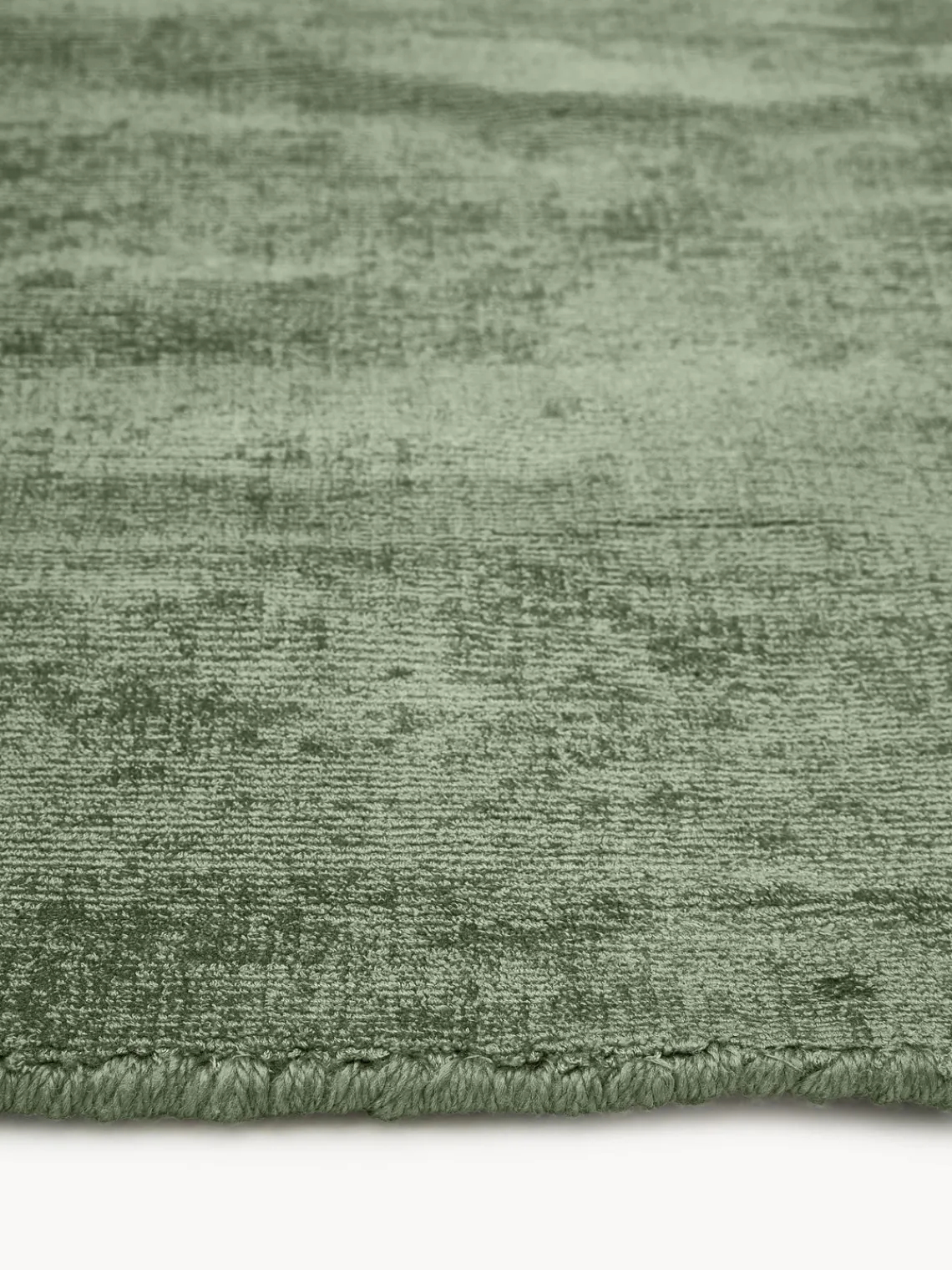 New Alfombra artesanal de viscosa Jane Rectangular|Alfombras Rectangulares