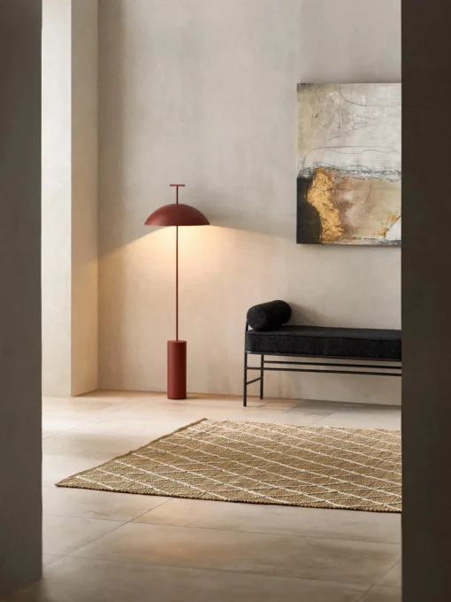 Sale Alfombra artesanal de yute Kunu Rectangular|Alfombras Rectangulares