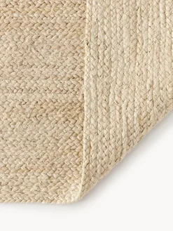 Rectangular|Alfombras Rectangulares></noscript>Westwing Collection Alfombra artesanal de yute Sharmila Blanco Off White