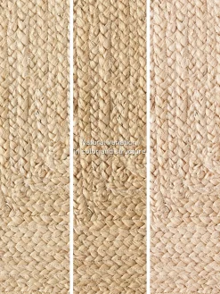 Rectangular|Alfombras Rectangulares></noscript>Westwing Collection Alfombra artesanal de yute Sharmila Blanco Off White