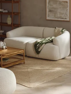 Rectangular|Alfombras Rectangulares></noscript>Westwing Collection Alfombra artesanal de yute Sharmila Blanco Off White