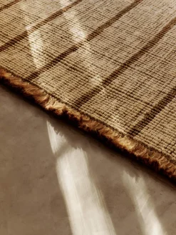 Rectangular|Alfombras Rectangulares></noscript>Ferm Living Alfombra artesanal de yute con flecos Athens