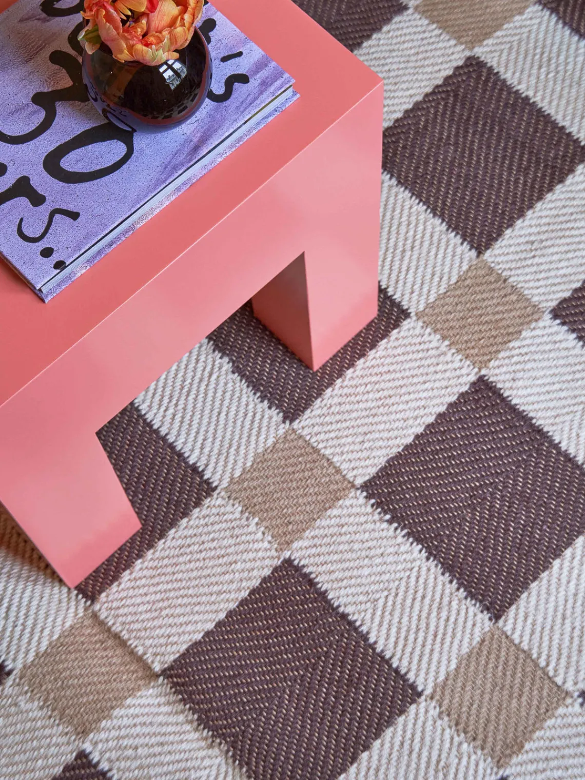 Rectangular|Alfombras Rectangulares>Layered Alfombra artesanal de yute Sesame