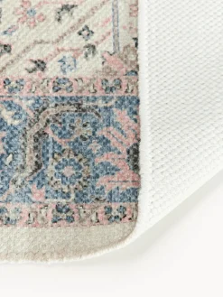 Outlet Alfombra artesanal exterior con estampado vintage Leonato Alfombras De Exterior|Alfombras De Exterior