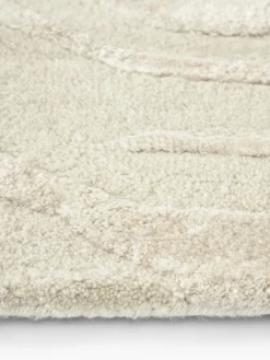 Rectangular|Alfombras Rectangulares></noscript>Westwing Collection Alfombra artesanal texturizada de pelo corto Winola Blanco Off White