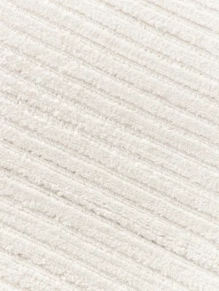 Rectangular|Alfombras Rectangulares></noscript>Westwing Collection Alfombra artesanal texturizada Wes Blanco crema