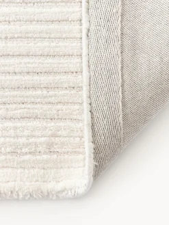 Rectangular|Alfombras Rectangulares></noscript>Westwing Collection Alfombra artesanal texturizada Wes Blanco crema