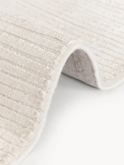 Rectangular|Alfombras Rectangulares></noscript>Westwing Collection Alfombra artesanal texturizada Wes Blanco crema