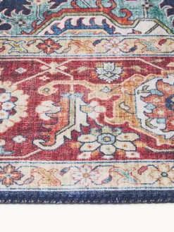 Rectangular|Alfombras Rectangulares></noscript> Alfombra con estampado oriental Sylla