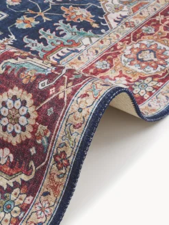 Rectangular|Alfombras Rectangulares></noscript> Alfombra con estampado oriental Sylla