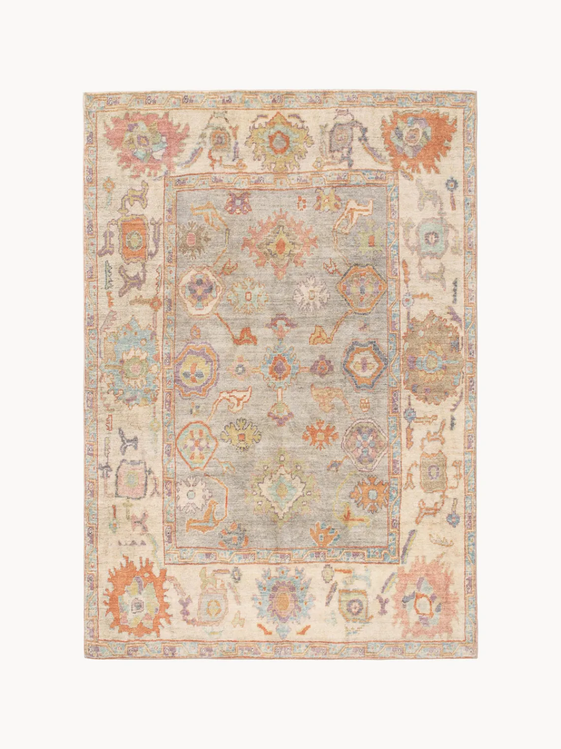 Outlet Alfombra con estampado ornamental Mara Rectangular|Alfombras Rectangulares