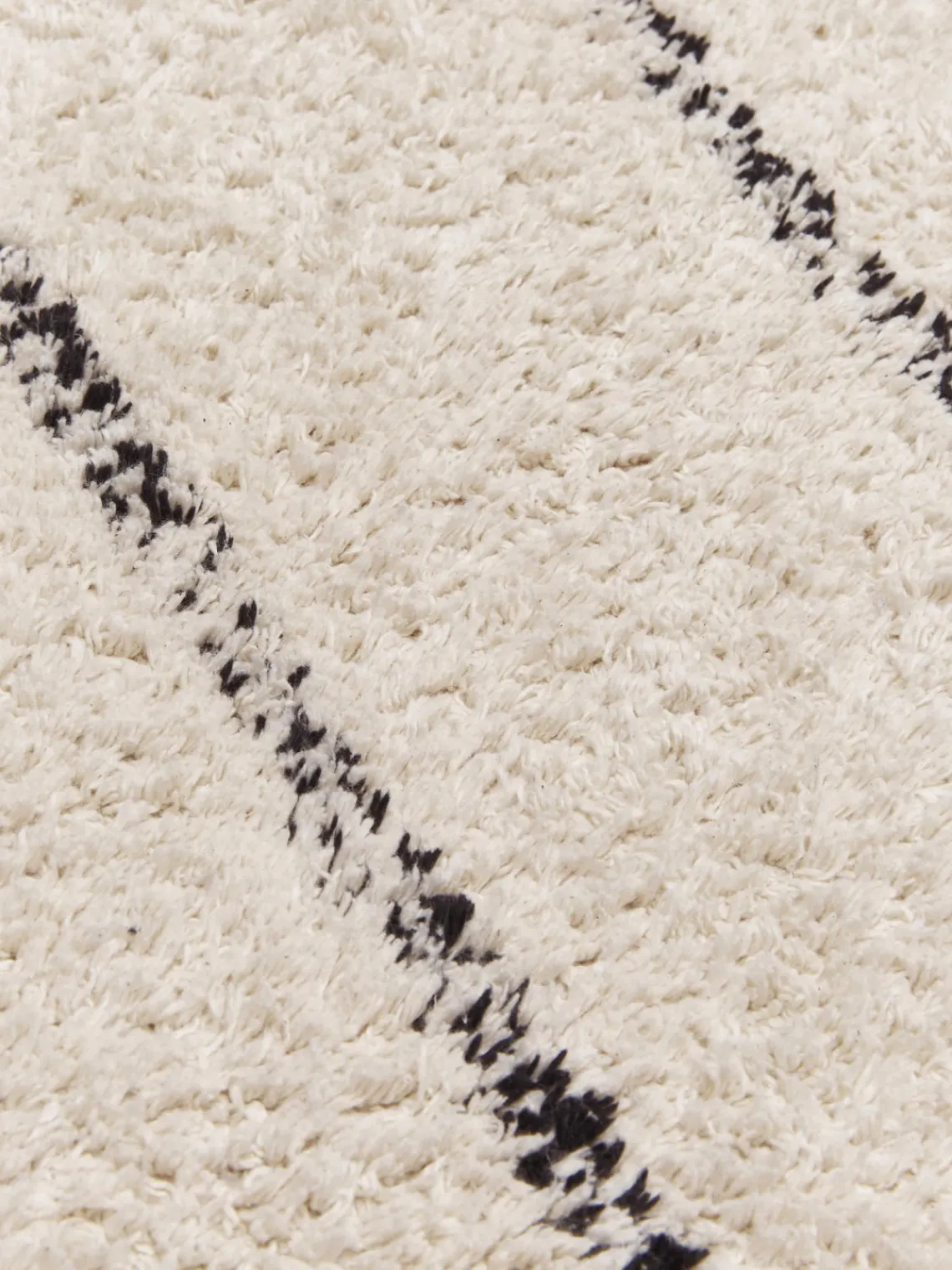 New Alfombra corredor artesanal de algodón con diseño de rombos y flecos Bina Alfombras De Pasillo|Alfombras De Pasillo