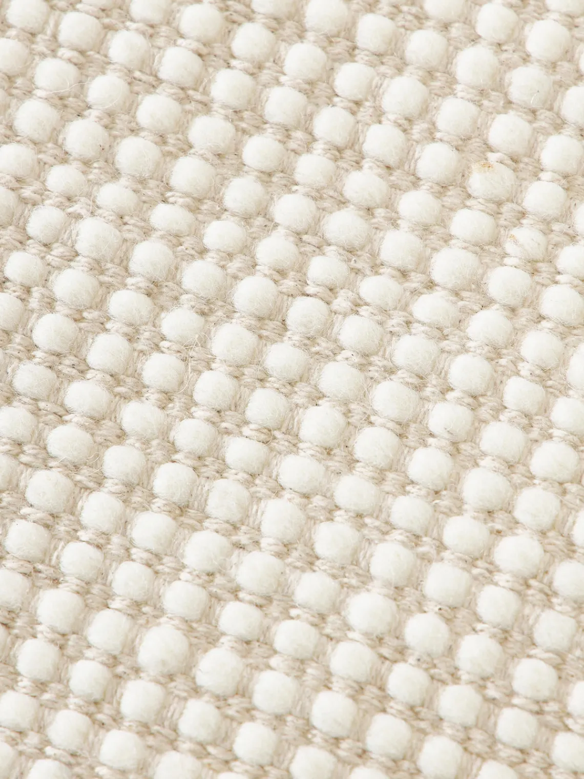 Alfombras De Pasillo|Alfombras De Pasillo>Westwing Collection Alfombra corredor artesanal de lana Amaro Beige, blanco crema