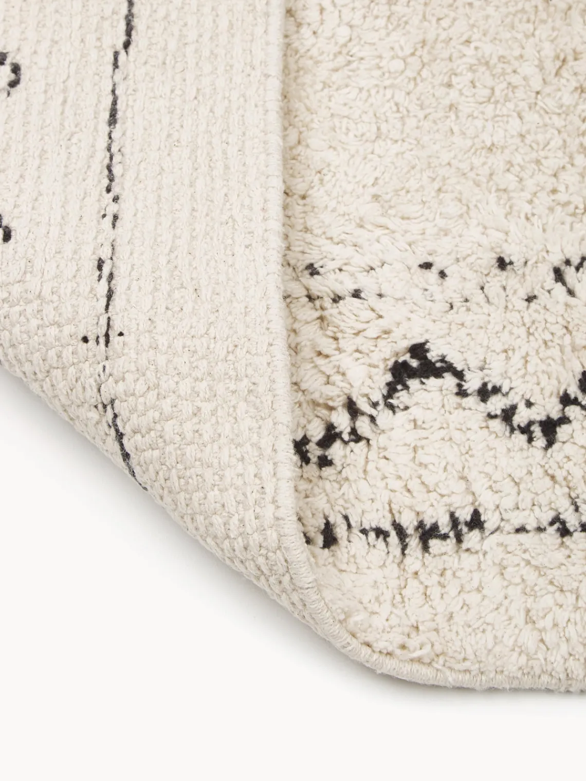 Alfombras De Pasillo|Alfombras De Pasillo>Westwing Collection Alfombra corredor artesanal de algodón con flecos Flonn