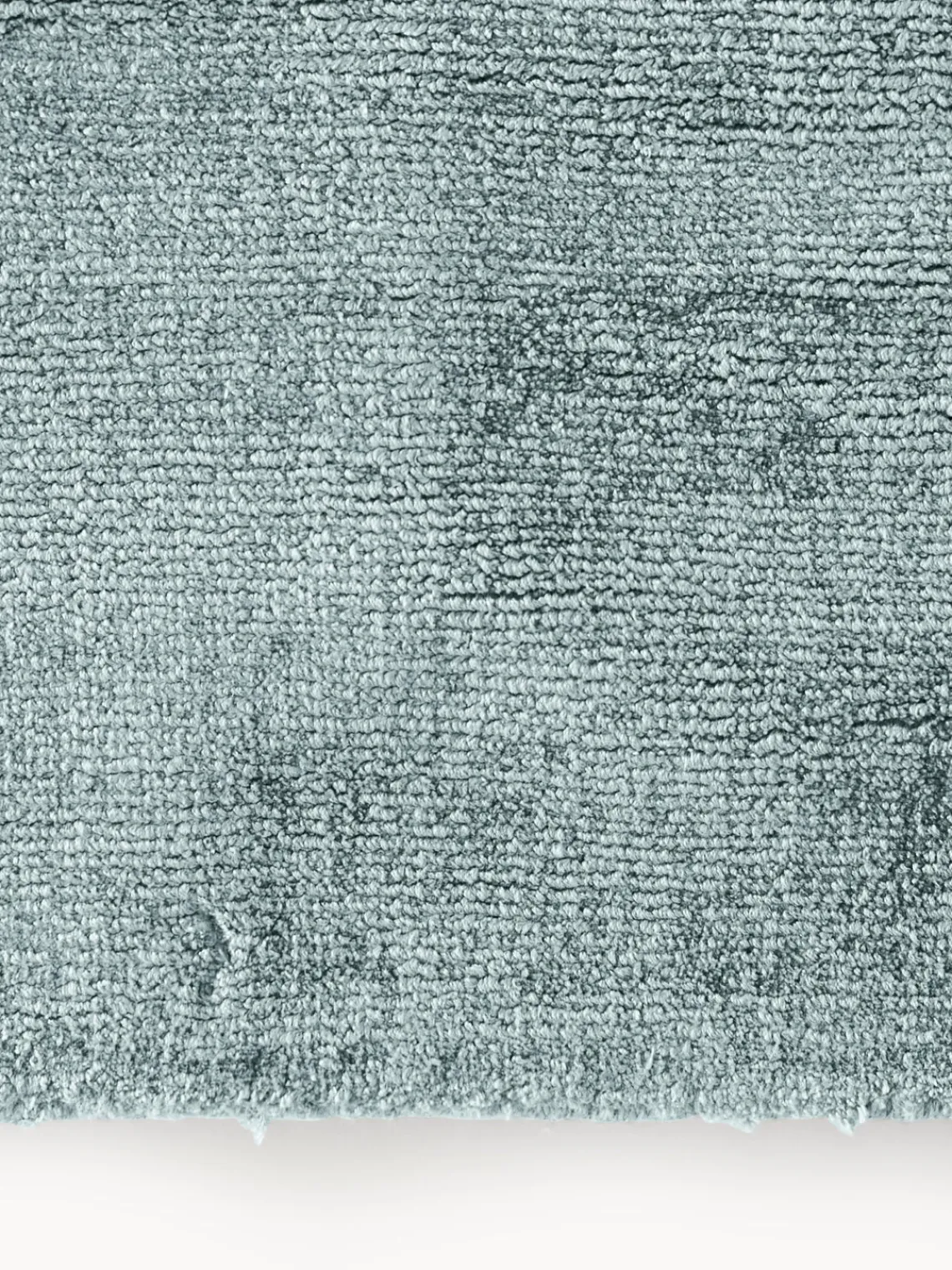 Alfombras De Pasillo|Alfombras De Pasillo>Westwing Collection Alfombra corredor artesanal de viscosa Jane Gris azulado