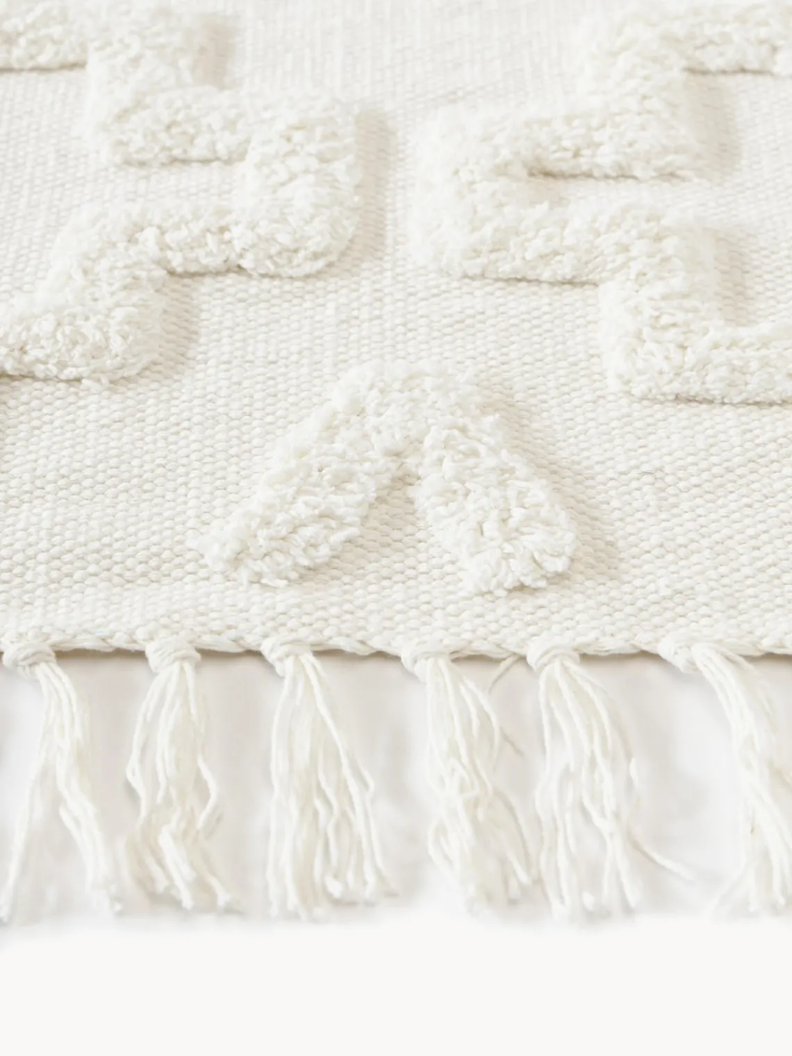 Alfombras De Pasillo|Alfombras De Pasillo>Westwing Collection Alfombra corredor artesanal de algodón texturizada Idris