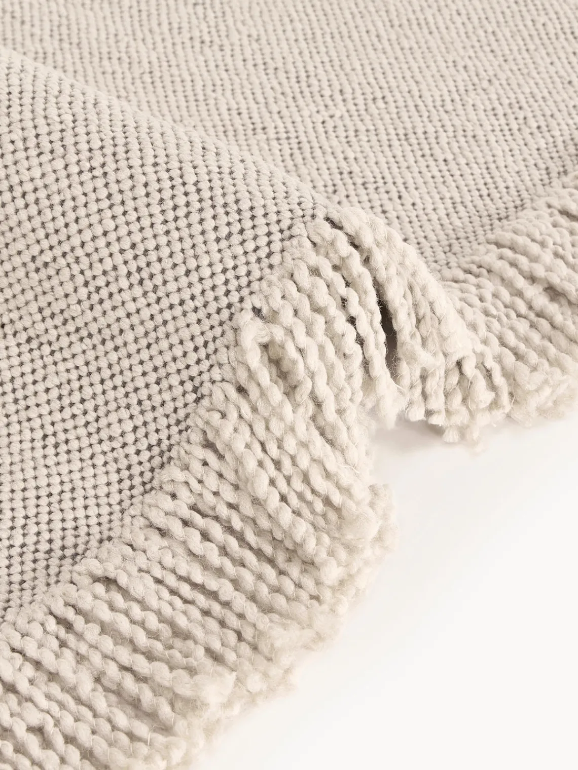 Alfombras De Exterior|Alfombras De Exterior>Westwing Collection Alfombra corredor artesanal para interior/exterior Marcus Beige, gris antracita