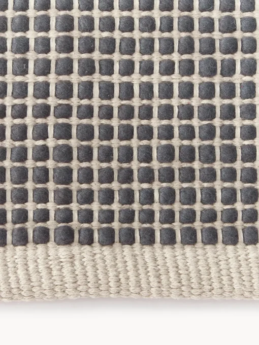 Alfombras De Pasillo|Alfombras De Pasillo>Westwing Collection Alfombra corredor artesanal de lana Amaro Gris, beige claro