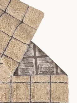 Alfombras De Pasillo|Alfombras De Pasillo></noscript>Lorena Canals Alfombra corredor artesanal de lana Mosaic Beige, marrón