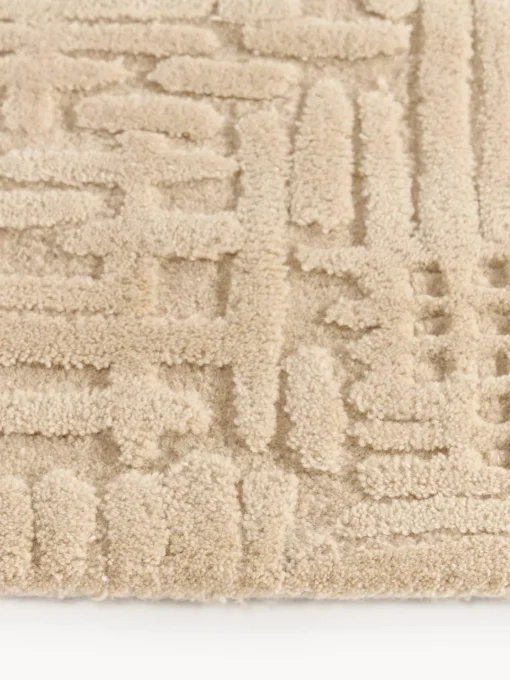 Alfombras De Pasillo|Alfombras De Pasillo>Westwing Collection Alfombra corredor artesanal de lana Merima Beige