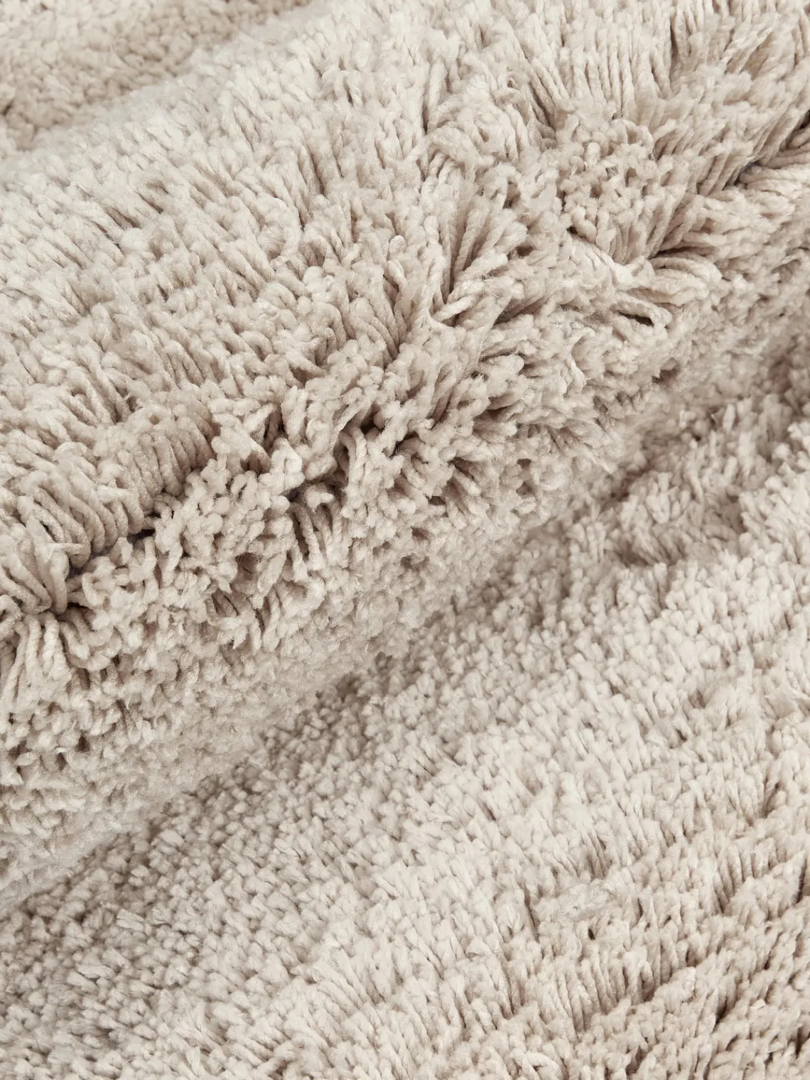 Alfombras De Pasillo|Alfombras De Pasillo>Westwing Collection Alfombra corredor de pelo largo con flecos Dreamy