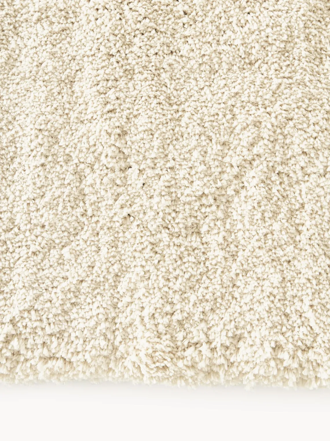 Alfombras De Pasillo|Alfombras De Pasillo>Westwing Collection Alfombra corredor de pelo largo Leighton Blanco crema