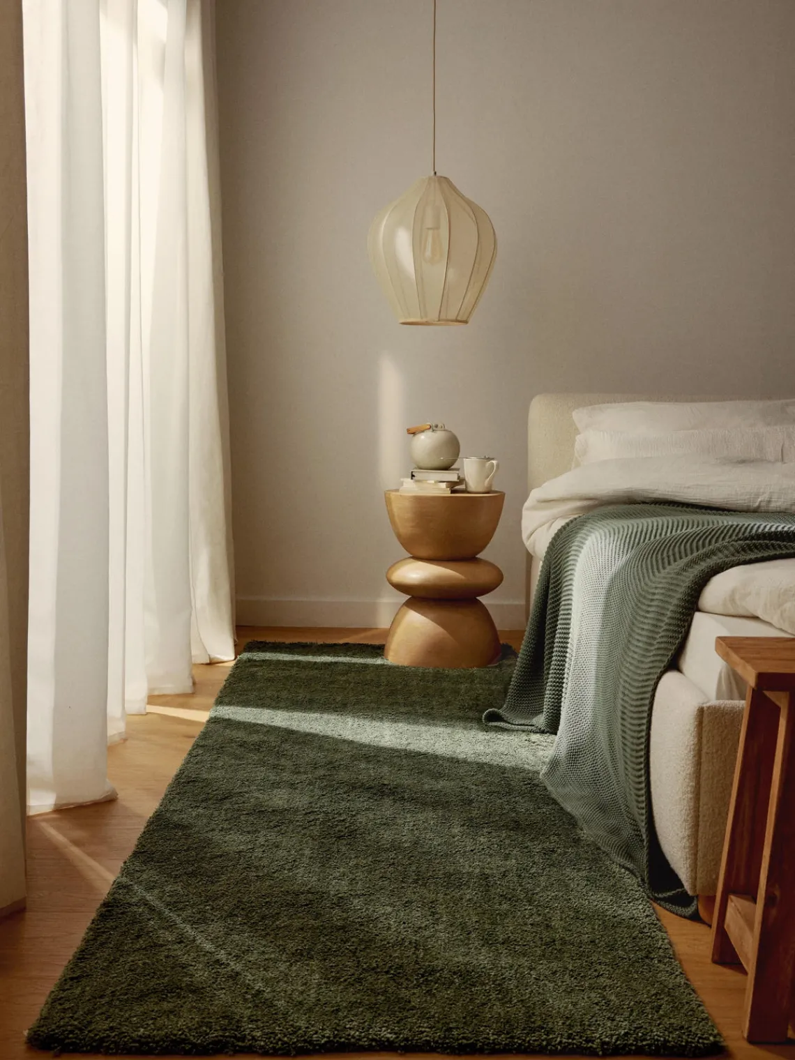 Alfombra corredor de pelo largo Leighton Alfombras De Pasillo|Alfombras De Pasillo