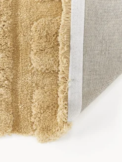 Alfombras De Pasillo|Alfombras De Pasillo></noscript>Westwing Collection Alfombra corredor de pelo largo texturizada Genève Ocre